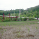 A 50 meter long test gun built by Gerald Bull in Canada, 1990.